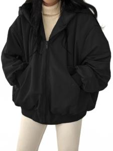 EMMIOL Women's Reversible Hooded Fleece Puffer Coat