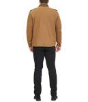 Levi's Men's Washed Cotton Military Jacket - Worker Brown