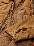 Levi's Men's Washed Cotton Military Jacket - Worker Brown