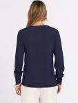 ANRABESS Women's Casual V-Neck Long Sleeve Sweater