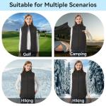 CHANGEOWN Women’s Lightweight Heated Vest, 2 Zones