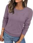 LILLUSORY Women's Lightweight Knit Pullover Sweater