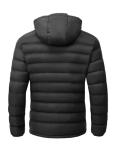 Men's Lightweight Water-Resistant Puffer Jacket with Hood