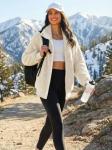 Women’s Fleece Sherpa Jacket with Pockets