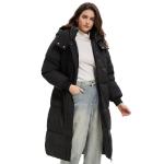 Women's Thick Hooded Puffer Jacket with Pockets