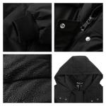 Women's Thick Hooded Puffer Jacket with Pockets