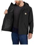 Carhartt Men's Heavyweight Storm Defender Jacket, Black
