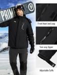 Men’s Waterproof Fleece Winter Jacket with Hood