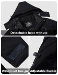 Men's Waterproof Winter Jacket for Snowboarding