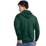 Hanes Men's Eco-Smart Full-Zip Hoodie - Deep Forest