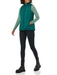 Women's Dark Green Mid-Weight Puffer Vest
