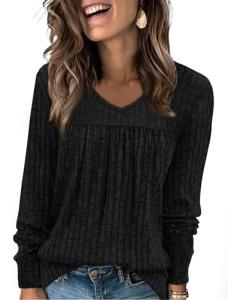 Trendy Long Sleeve Sweater Tops for Teachers