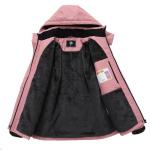 Women's Waterproof Ski Jacket with Hood