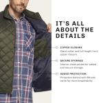 Weatherproof Vintage Mens Quilted Puffer Vest - Lightweight Padded Insulated Vest for Men (Rosin, Diamond X-Large)