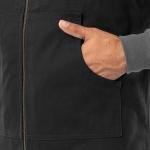 Wrangler Men's Duck Work Vest, Black, 3X-Large