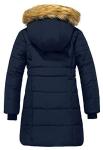 ZSHOW Girls' Navy Hooded Puffer Winter Coat