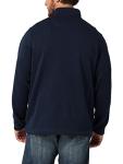 Mood Indigo Long Sleeve Fleece Quarter-Zip, Large