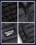 Reebok Boys Black Lightweight Insulated Winter Coat
