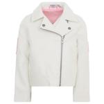 Hello Kitty Metallic White Faux Leather Jacket