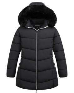 Plus Size Women's Waterproof Winter Puffer Jacket