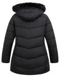 Plus Size Women's Waterproof Winter Puffer Jacket