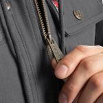 Wrangler Men's Hooded Sherpa Lined Vest, Asphalt