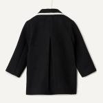 Sofia Grainge Toddler Girls' Black Wool Blend Coat