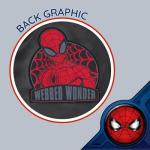 Spider-Man Boys Faux Leather Moto Jacket Black