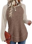Trendy Women's Fall Oversized Long Sleeve Sweaters