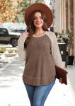 Trendy Women's Fall Oversized Long Sleeve Sweaters