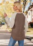 Trendy Women's Fall Oversized Long Sleeve Sweaters