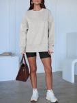 ANRABESS Oversized Hoodie with Thumbholes for Fall