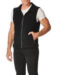 Tommy Hilfiger Men's Black Polar Fleece Vest