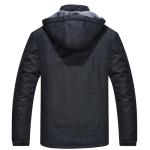 Men's Waterproof Winter Jacket - 3XL Black