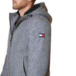 Tommy Hilfiger Men's Grey Soft Shell Bomber Jacket