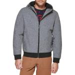 Tommy Hilfiger Men's Grey Soft Shell Bomber Jacket