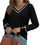 Cozy V-Neck Cashmere Sweater for Women