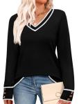 Cozy V-Neck Cashmere Sweater for Women