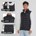 Men's Lightweight Quilted Puffer Vest with Pockets