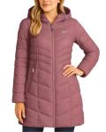 Reebok Women's Lightweight Packable Long Puffer Jacket