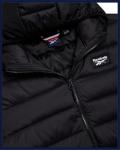 Reebok Men's Lightweight Quilted Puffer Jacket, Black