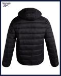 Reebok Men's Lightweight Quilted Puffer Jacket, Black