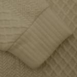 QOSOQ Men’s Casual Quarter Button Pullover Sweater