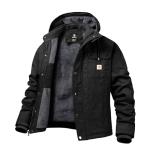 Chexpel Men's Fleece-Lined Utility Jacket