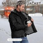 Chexpel Men's Fleece-Lined Utility Jacket