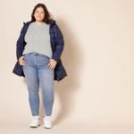 Women's Soft Cable Knit Crewneck Sweater - Light Grey