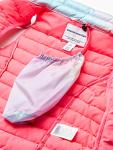 Girls' Lightweight Water-Resistant Puffer Vest, Pink