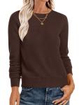 ANRABESS Women's Loose Fit Crewneck Sweater