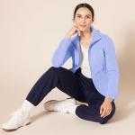 Women's Classic-Fit Full-Zip Fleece Jacket, Soft Violet