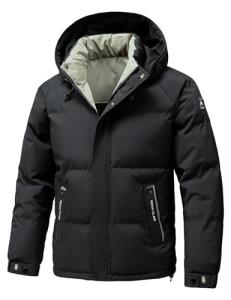 Men's Flygo Hooded Insulated Puffer Jacket